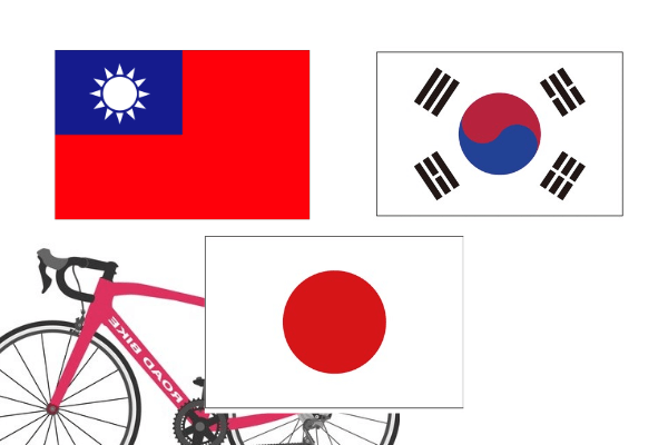 日本・台湾・韓国の有名ロードバイクメーカー