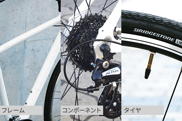 初心者におすすめのロードバイクの選び方②パーツ・部品から選ぶ